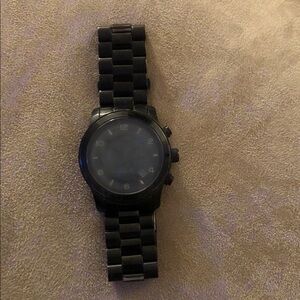 Michael Kors Black Chronograph Men's Watch